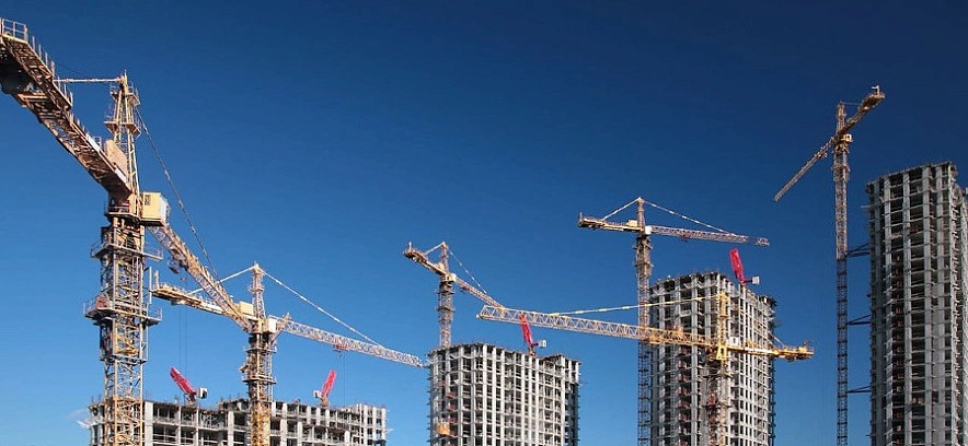 Фото: стройка в Ростове // кадр 1rnd.ru