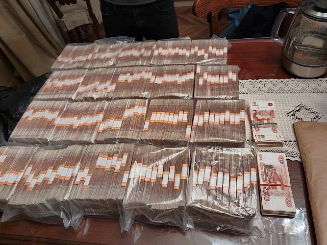 Фото: ТГ-канал "Выстрел в голову", обыск у Кушнарёва в 2024 году