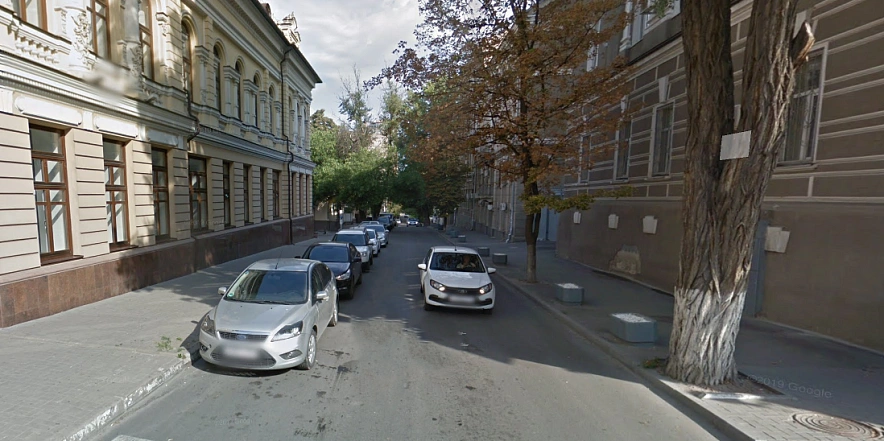 Фото: здание на Халтуринском, рядом с которым будет нельзя парковкаться, карты Googlt