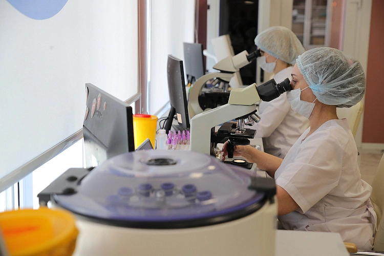 Фото: Медицинская лаборатория в Ростове, кадр ПРО