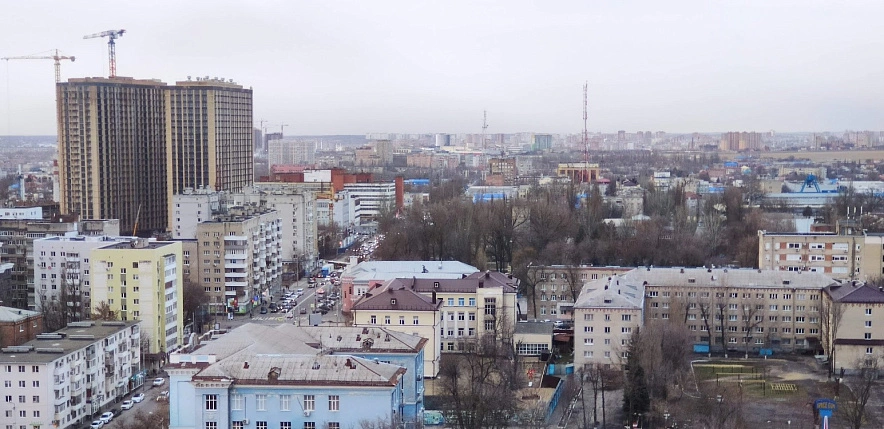 Фото: Панорама жилой застройки Ростова-на-Дону, кадр 1rnd