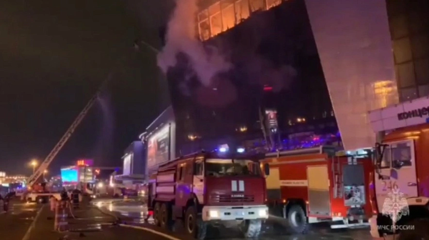 Фото: Донские участники соревнований по бальным танцам не пострадали во время теракта в Москве, кадр МЧС РФ