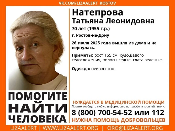 Фото: ЛизаАлерт Ростовской области 