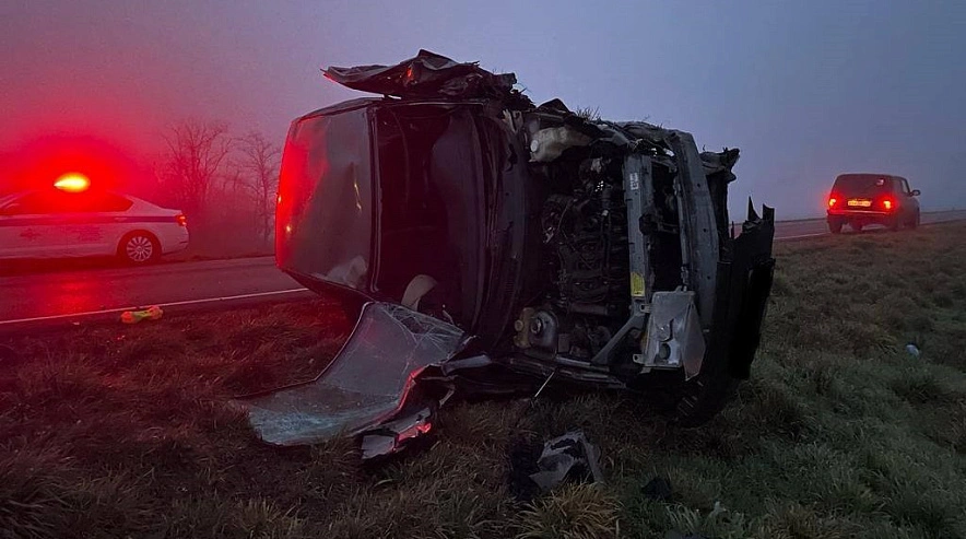 Фото: Смертельное ДТП 1 января в Ростовской области