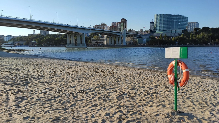 Фото: вид на центр Ростова с левого берега Дона, кадр 1rnd