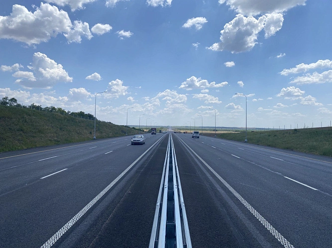 Фото: трасса М-4 // кадр Автодора