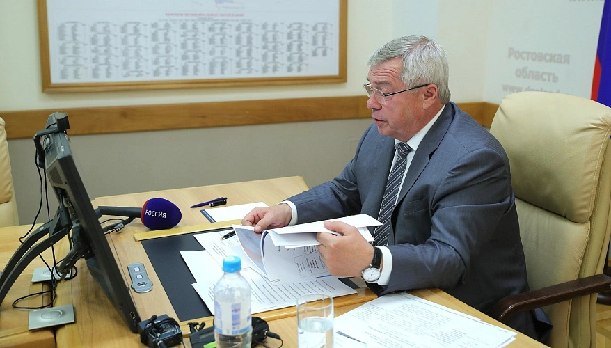 Фото: Губернатор Василий Голубев, кадр ПРО