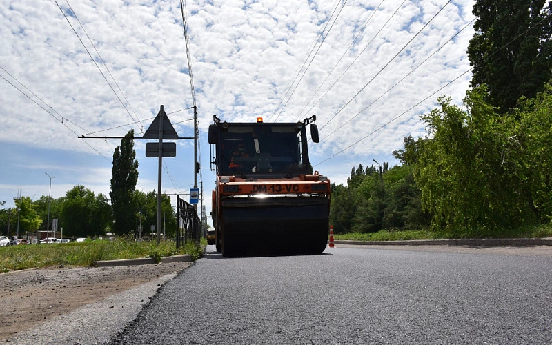Фото: ремонт дороги \\ кадр минтранса РО