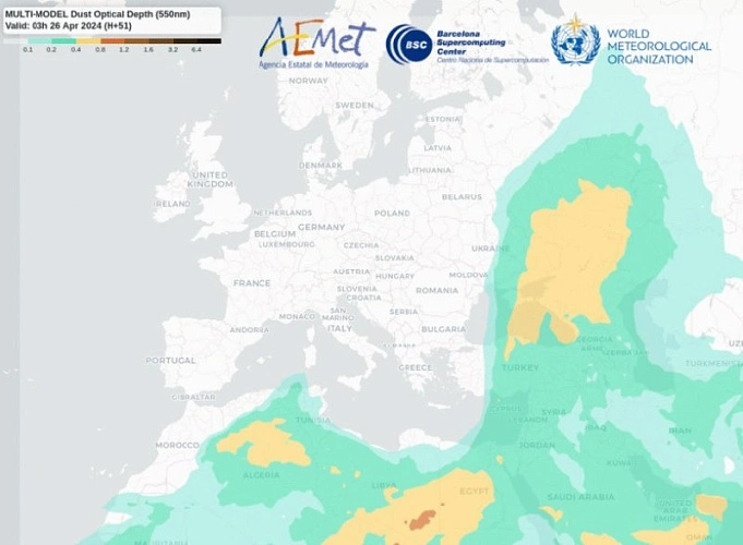 Фото: с сервиса dust.aemet.es