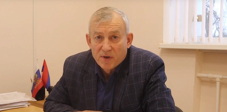 Фото: Замглавы Кашарского района Игорь Удовицкий, кадр администрации