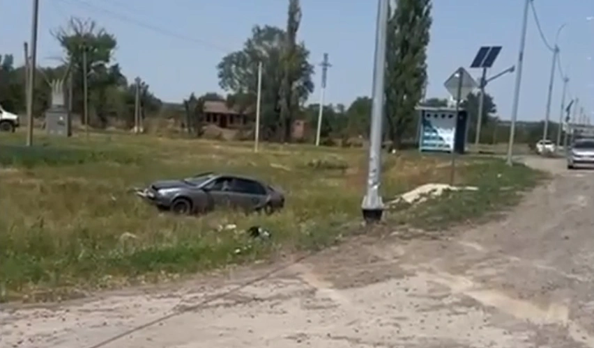 Фото: авария // скриншот видео Госавтоинспекции РО