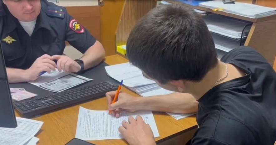 Фото: кадр донской Госавтоинспекции