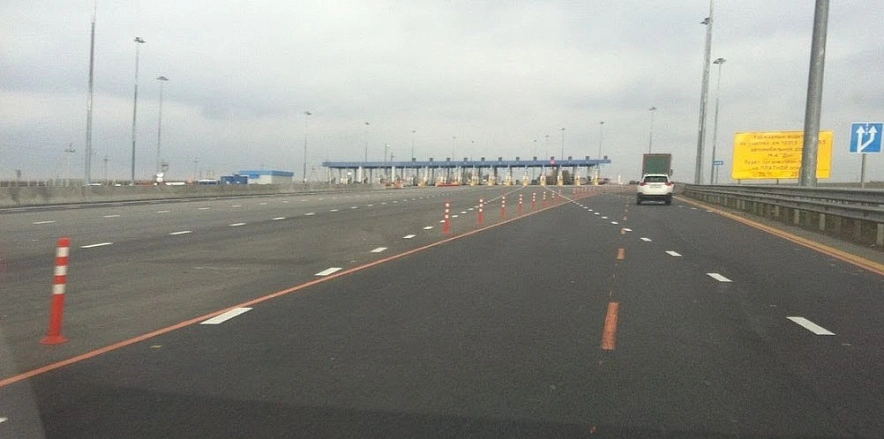 Фото: Платный участок на М-4 в Ростовской области, кадр 1rnd