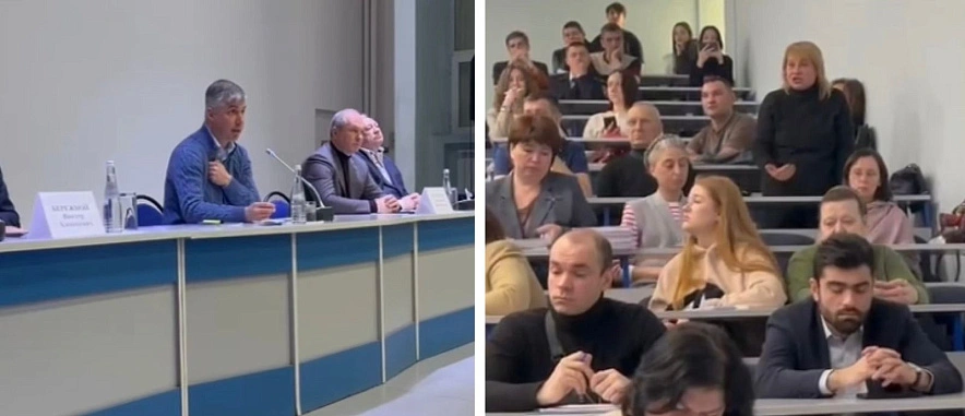 Фото: Сити-менеджер Логвиненко дал совет женщине из аварийного дома на Нариманова, как ей жить, фото - 1rnd