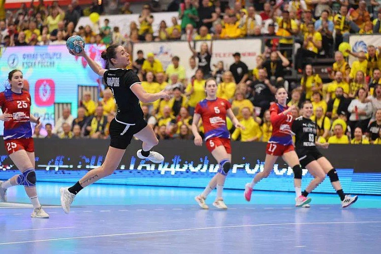 Фото: Гандбольный клуб «Ростов-Дон» взял серебро Кубка России, фот ТГ-канал А. Логвиненко