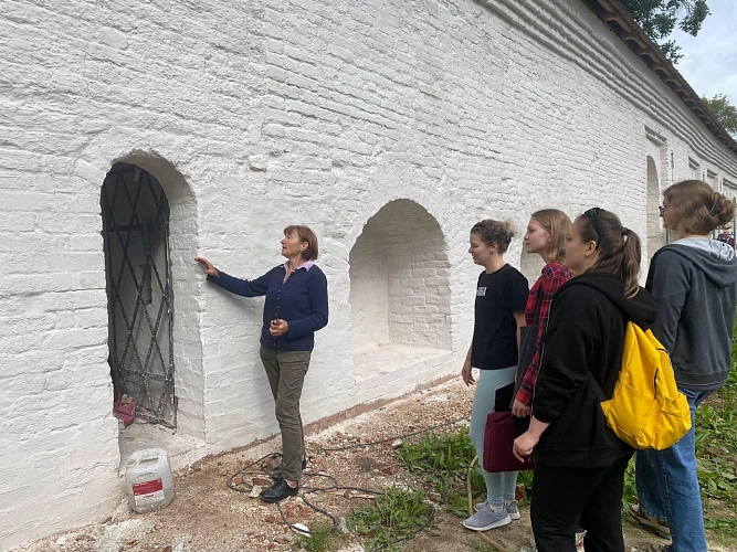 Фото: школа реставрации в Вологде // фото ЮФУ