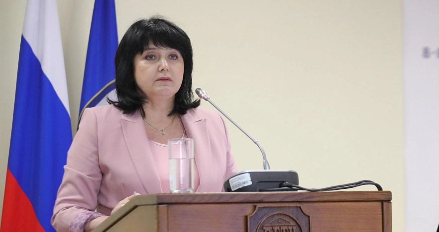 Фото: Министр образования Ростовской области Тамара Шевченко, кадр ПРО