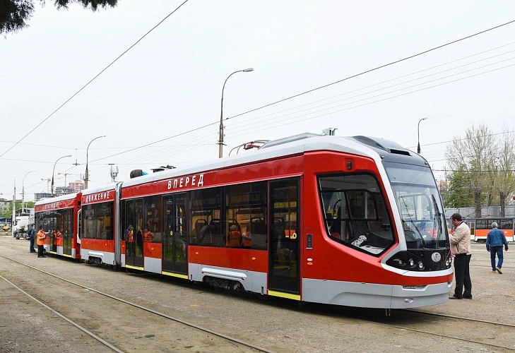 Фото: Ростов получит 76 новых трехсекционных трамваев//фото: vk.com