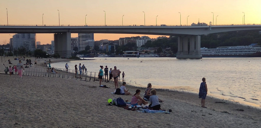 Фото: Центральный пляж Ростова, кадр 1rnd
