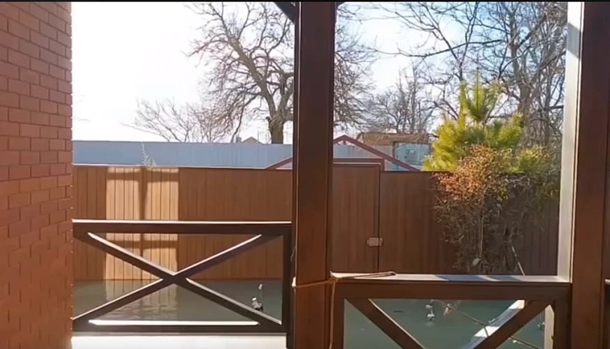 Фото: Пдтопление в Кагальнике Азовского районра