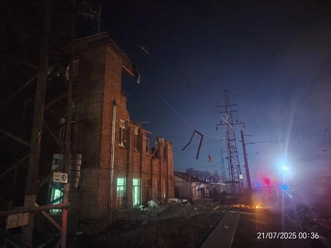 Фото: Здание пострадало Фото: жители