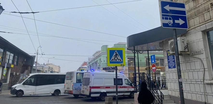 Фото: с места ДТП // кадр УГИБДД РО