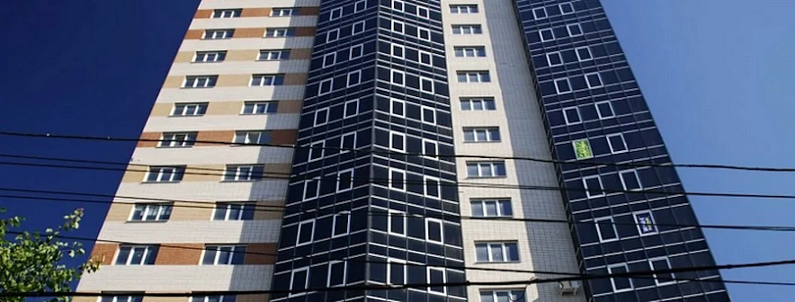 Фото: ЖК по соседству с бизнес-центром // кадр 1rnd.ru