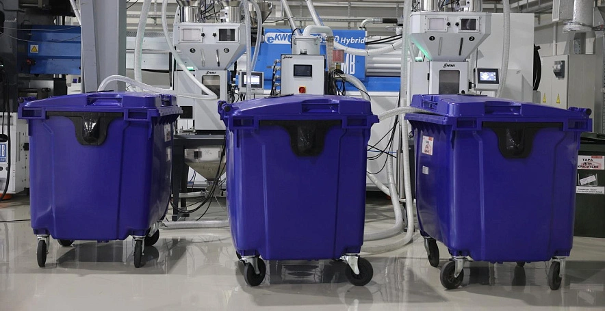 Фото: новые мусорные контейнеры, кадр ПРО