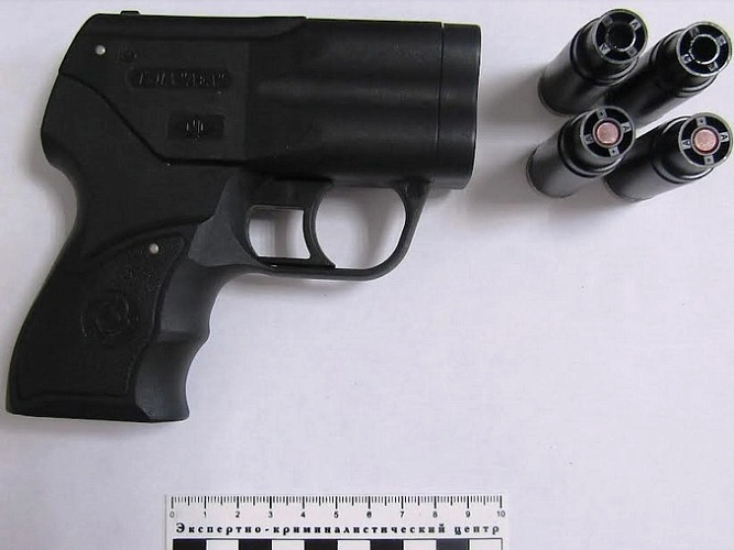 Фото: аэрозольный перцовый баллончик // фото пресс-службы УТ МВД России по СКФО