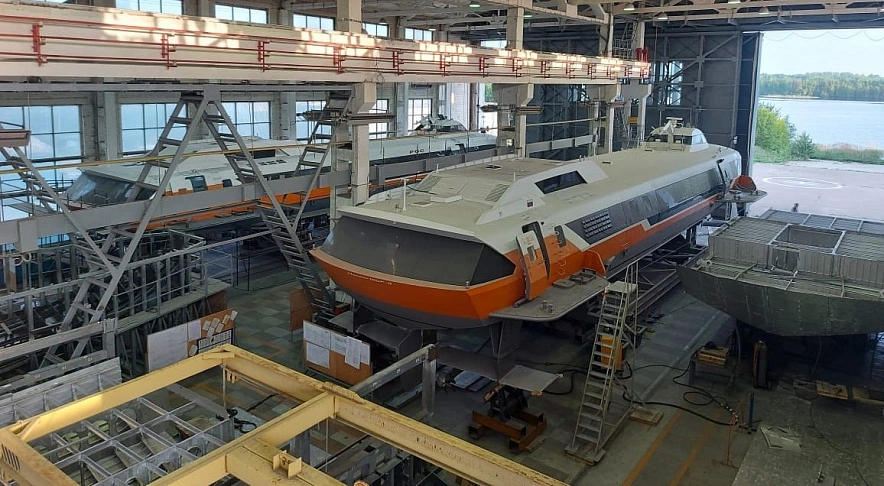 Фото: Строительство "Метеоров", кадр - ВК производителя