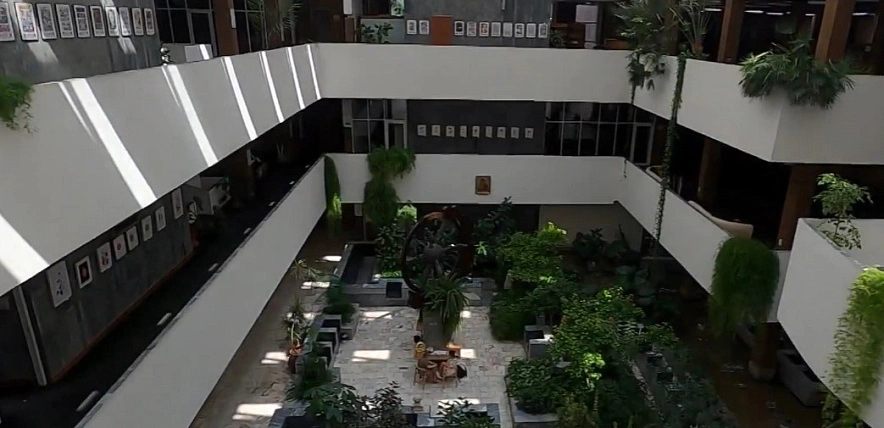 Фото: В Ростове проведут масштабный капремонт Донской публичной библиотеки // кадр с сайта dontr