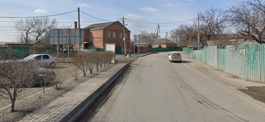 Фото: Улица Шоссейная в Ростове, карты Google