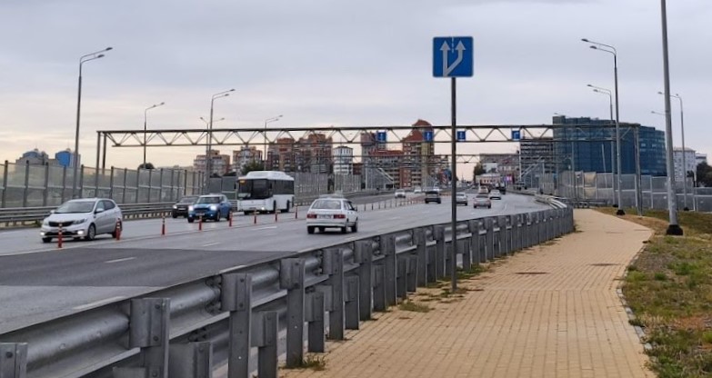 Фото: Трасса на въезде в Ростов, кадр 1rnd
