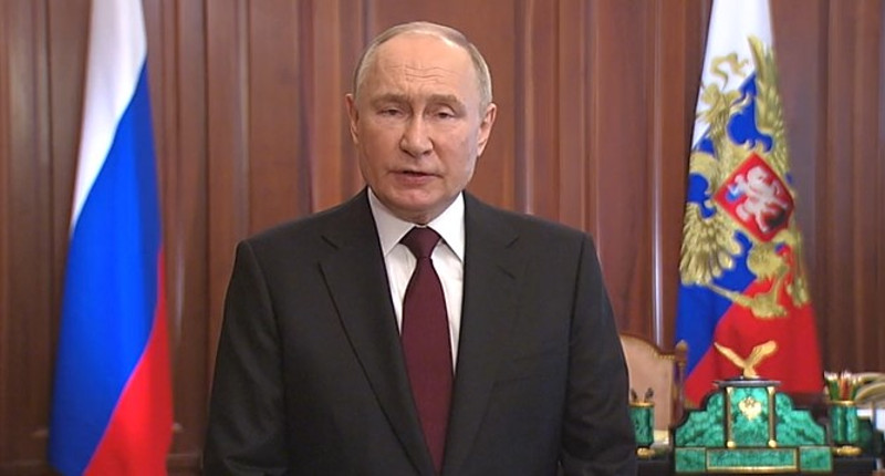 Фото: скриншот видеообращения Владимира Путина к россиянам