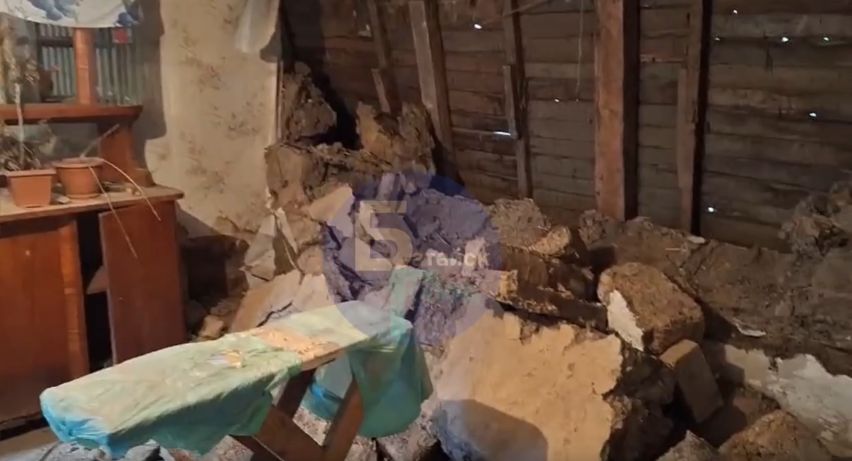 Фото: Обрушение жилого дома в Батайске 22 марта, кадр ТГ Батайск Город