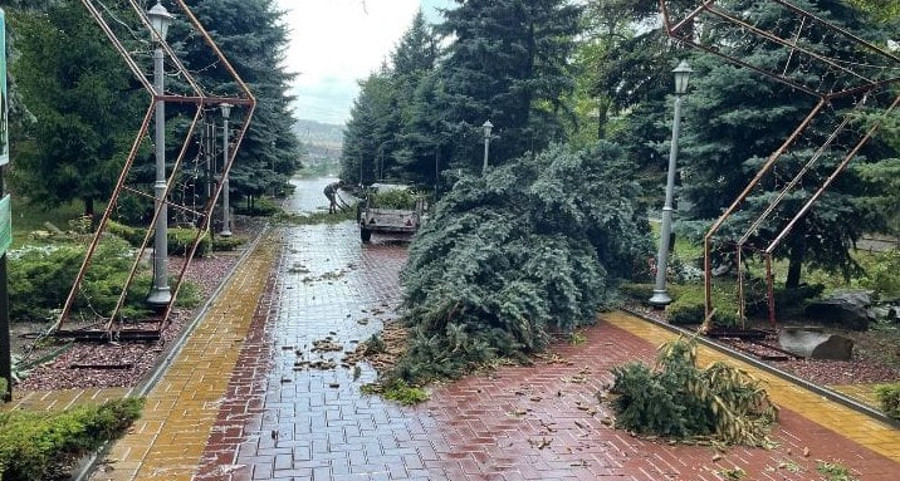 Ураган в Покровском