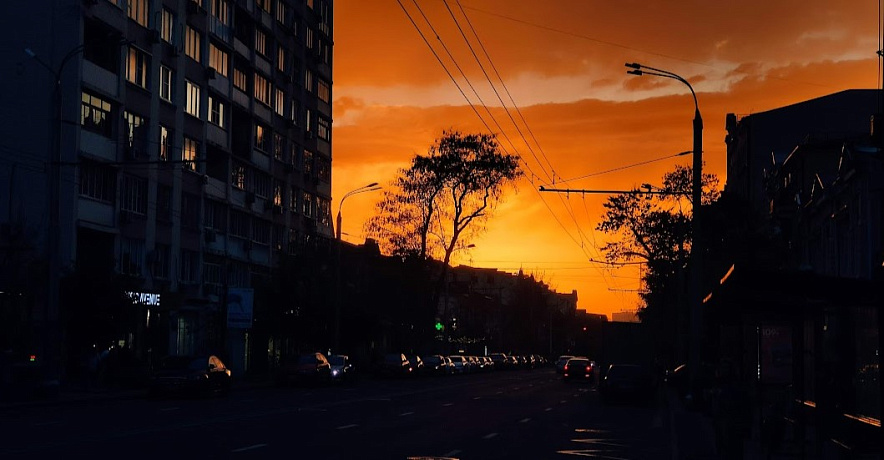 Фото: Закат во время магнитной бури в Ростове, кадр 1rnd