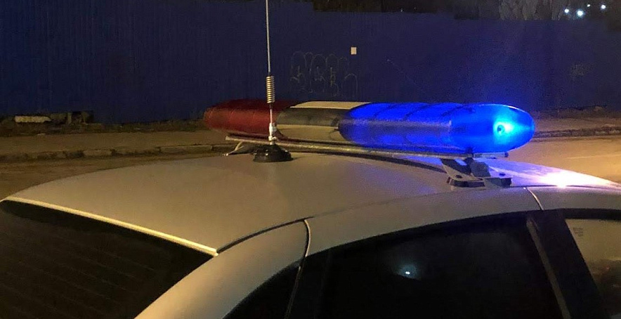 Фото: Полицейский автомобиль в Ростове, кадр 1rnd