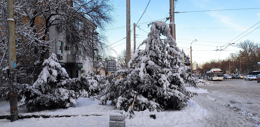 Фото: Ростов после снегопада, кадр 1rnd