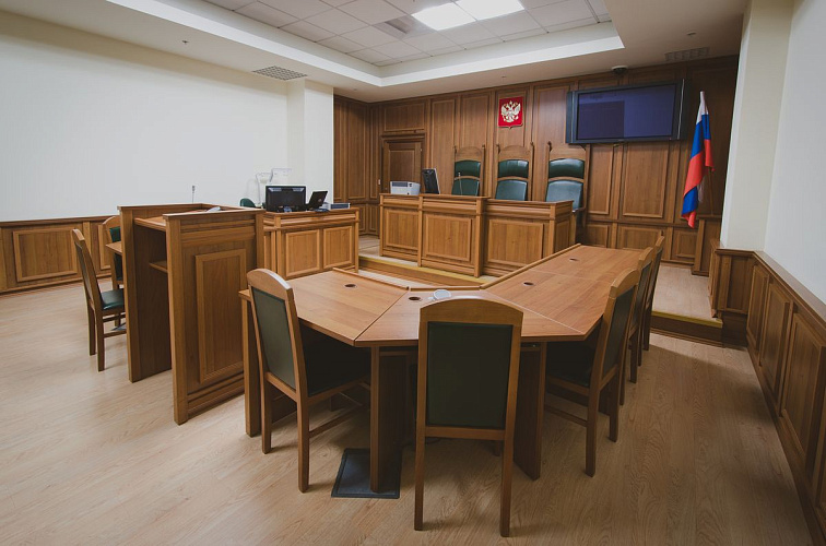 Фото: Зал арбитражного суда Москвы, кадр пресс-службы суда