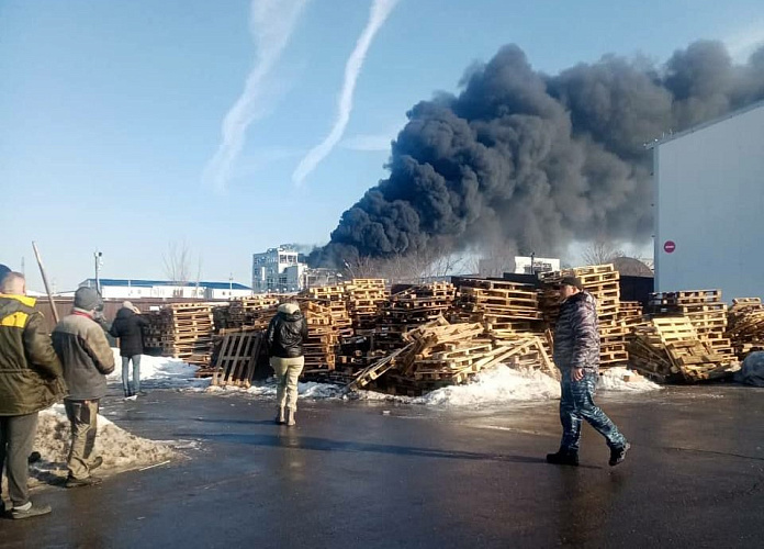Фото: Взрыв на заводе "Авангард" в Шахтах, кадр КВУ