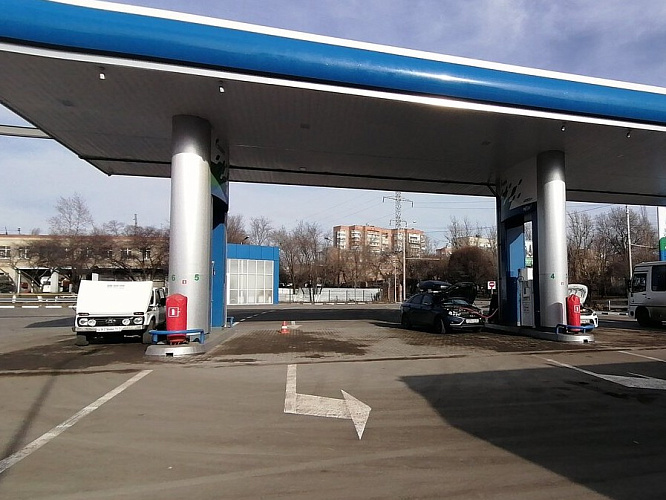 Фото: Глава Донецка Ростовской области заявил, что утром в городе кончился бензин // фото Яндекс.Карты