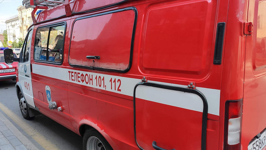 Фото: Пожарный автомобиль в Ростове, кадр 1rnd