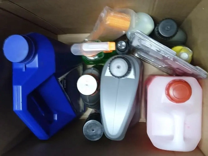 Фото: изъятая посылка // фото: пресс-служба УТ МВД России по СКФО