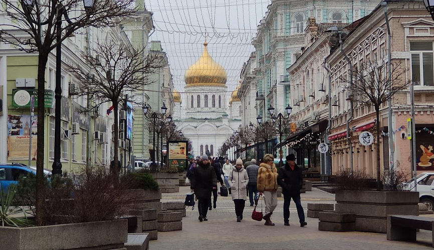 Фото: Ростовчане в Соборном переулке, кадр 1rnd