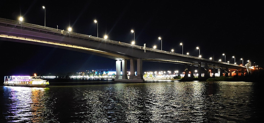 Фото: Ворошиловский мост в Ростове, кадр 1rnd