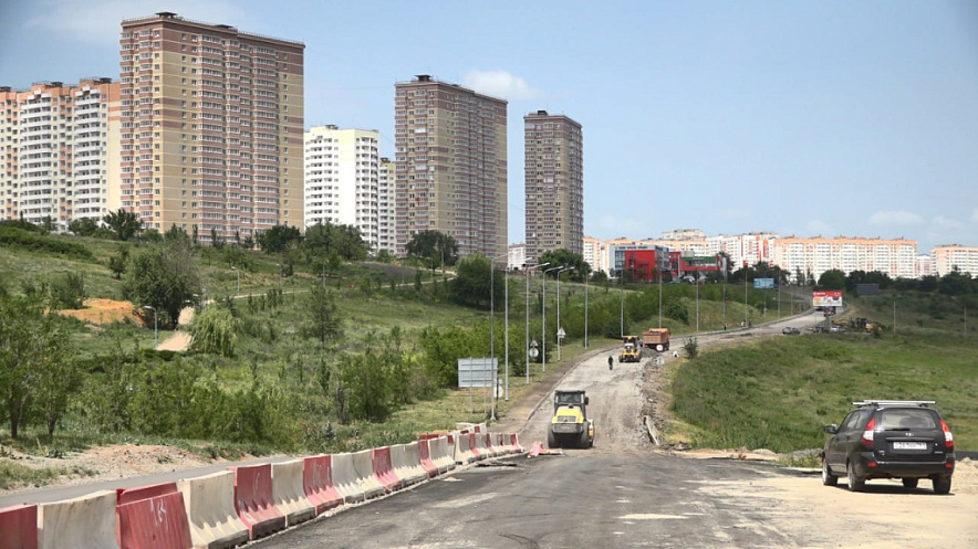 Фото: Закрытая улица Вавилова в Ростове, кадр мэрии Фото: Закрытая улица Вавилова в Ростове, кадр мэрии