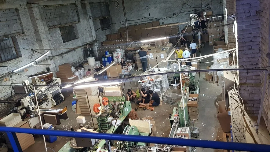 Фото: Таможенники изъяли 8,5 тонн табака на нелегальной фабрике в Ростовской области // фото пресс-служба ЮТУ