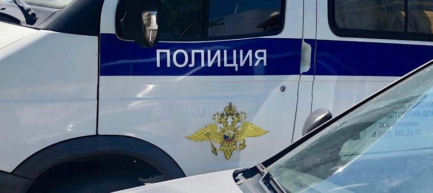 Фото: Полицейский автомобиль в Ростове, фото 1rnd