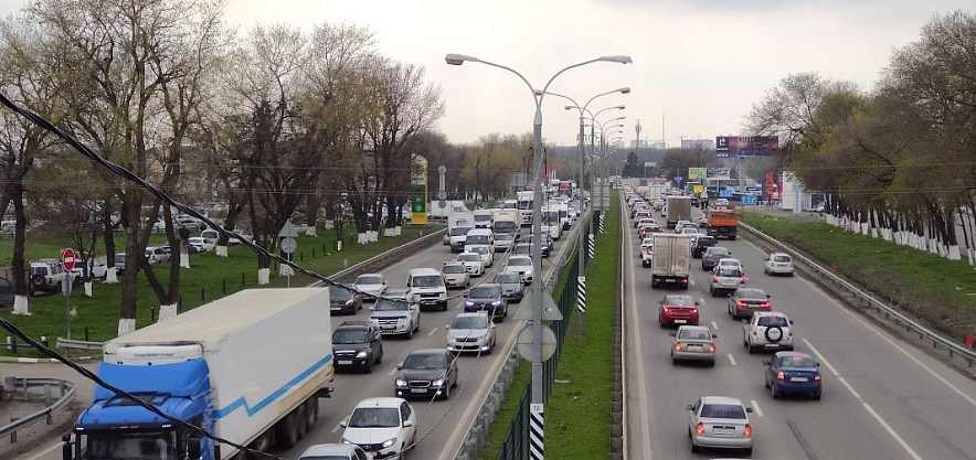 Фото: Выезд на трассу М-4 из Ростова, кадр 1rnd